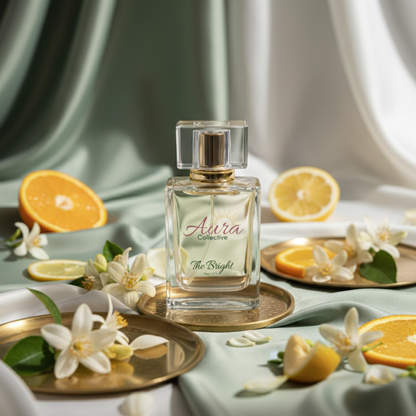 The Bright – Citrus Floral Perfume for Women, 55ML,  25% Oil Concentration, Long Lasting up to 48 Hours