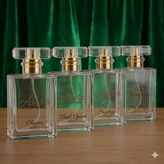 Aura Collective Signature Inspired Collection – Long-Lasting 30% Oil-Based Fragrance – 200+ Scents