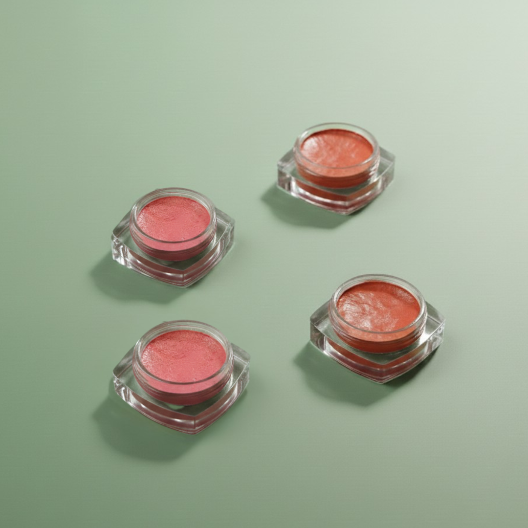 Aura Collective Clay Blush – Wax Based High Shine Blush, Lightweight & Super Pigmented (5G Long Lasting)